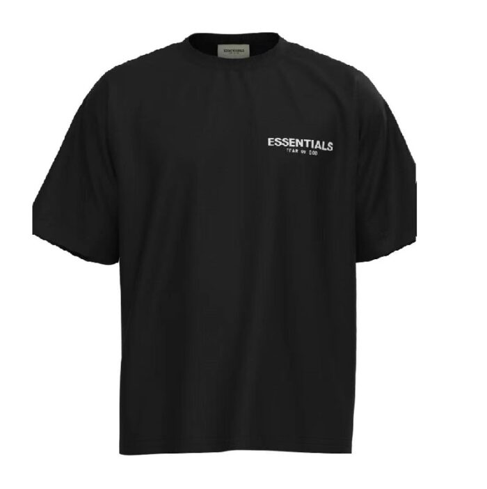 Essentials Fear of God Star T-Shirt – Black